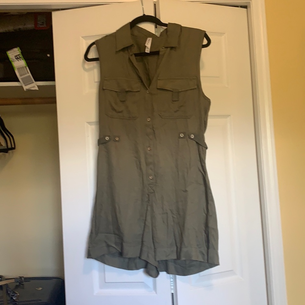 COPY - Camo green jumpsuit with pockets